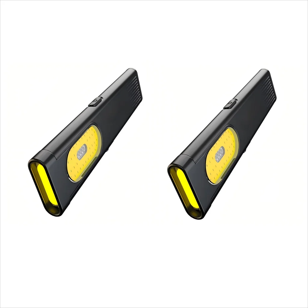 LED Keychain Flashlight USB C Rechargeable 600Lm Mini Torch Magnetic Waterproof Pocket Lantern Portable Work Light