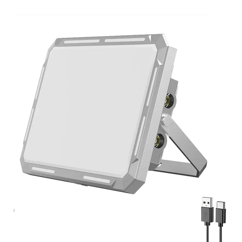 Rechargeable Super Bright Camping Lights Magnetic Torch Portable Work Light Maintenance Lamp Outdoors Super Bright Tent Lantern