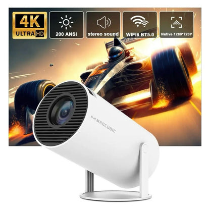 Magcubic Projector HY300 Pro 8K Android 14 Dual Wifi6 290ANSI Allwinner H726 BT5.0  Home Cinema Outdoor Projetor
