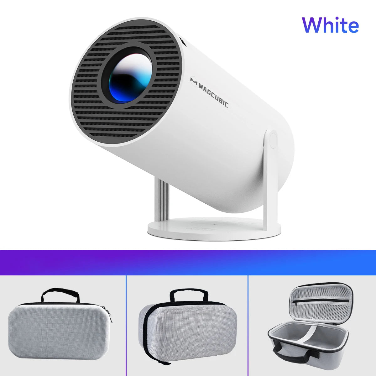 Magcubic Projector HY300 Pro 8K Android 14 Dual Wifi6 290ANSI Allwinner H726 BT5.0  Home Cinema Outdoor Projetor