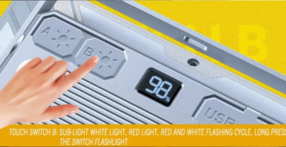 Rechargeable Super Bright Camping Lights Magnetic Torch Portable Work Light Maintenance Lamp Outdoors Super Bright Tent Lantern