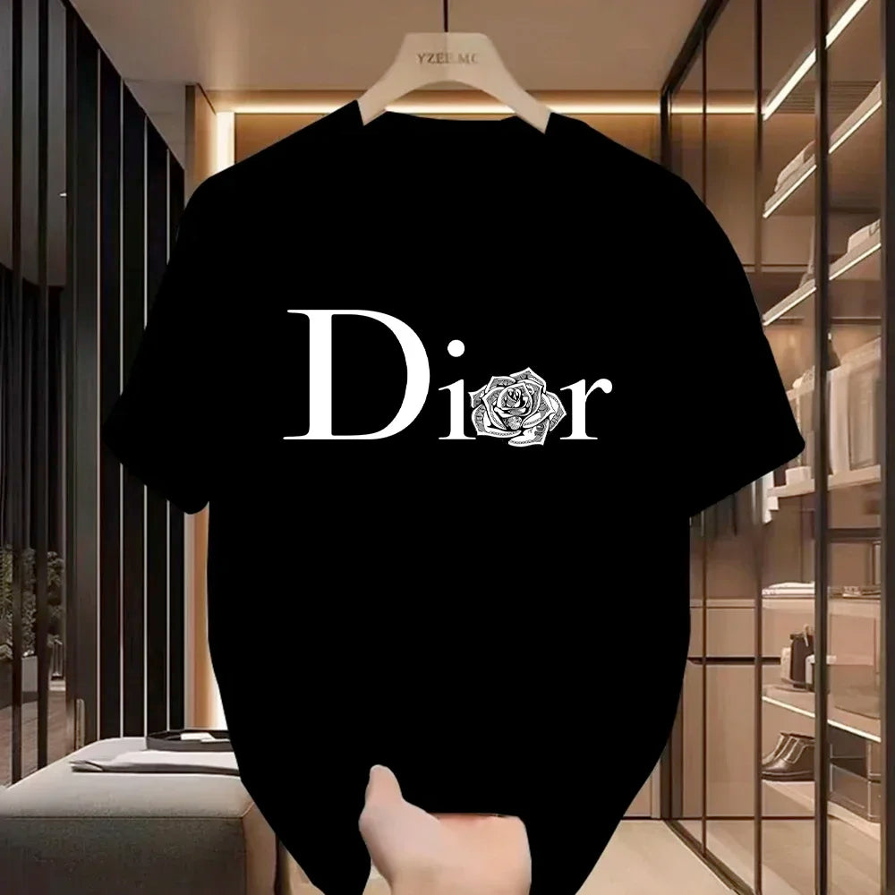 Trendy Casual T-Shirt Harajuku Y2K Designer Women Luxury T-Shirt Women Retro Trendy Pullover T-Shirt