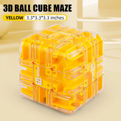 3D Maze Magic Cube Fidgeting Toys Kids Labyrinth Creative Puzzle Intelligence Cube Logical Thinking Anti Stress Educational Toys