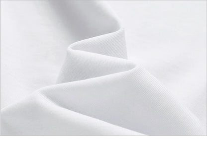 Heavy Trendy Brand Letter T-shirt American Ruffian Handsome Print Men's and Women's Summer Trend Loose Short-sleeved Crew Neck