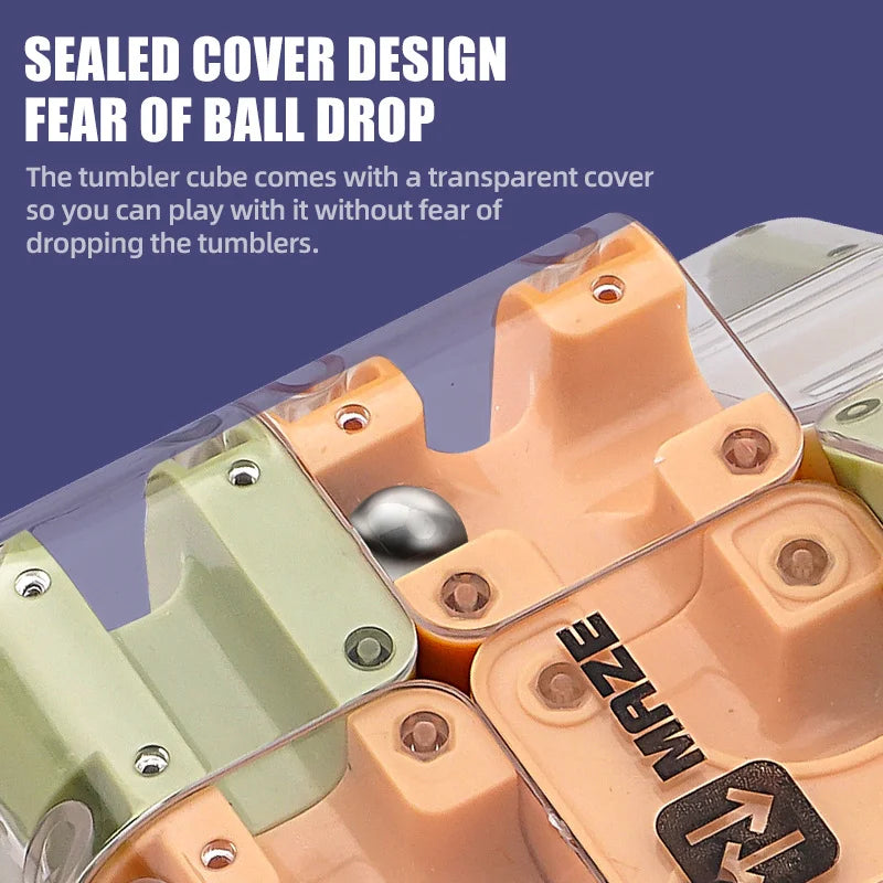 3D Maze Magic Cube Fidgeting Toys Kids Labyrinth Creative Puzzle Intelligence Cube Logical Thinking Anti Stress Educational Toys