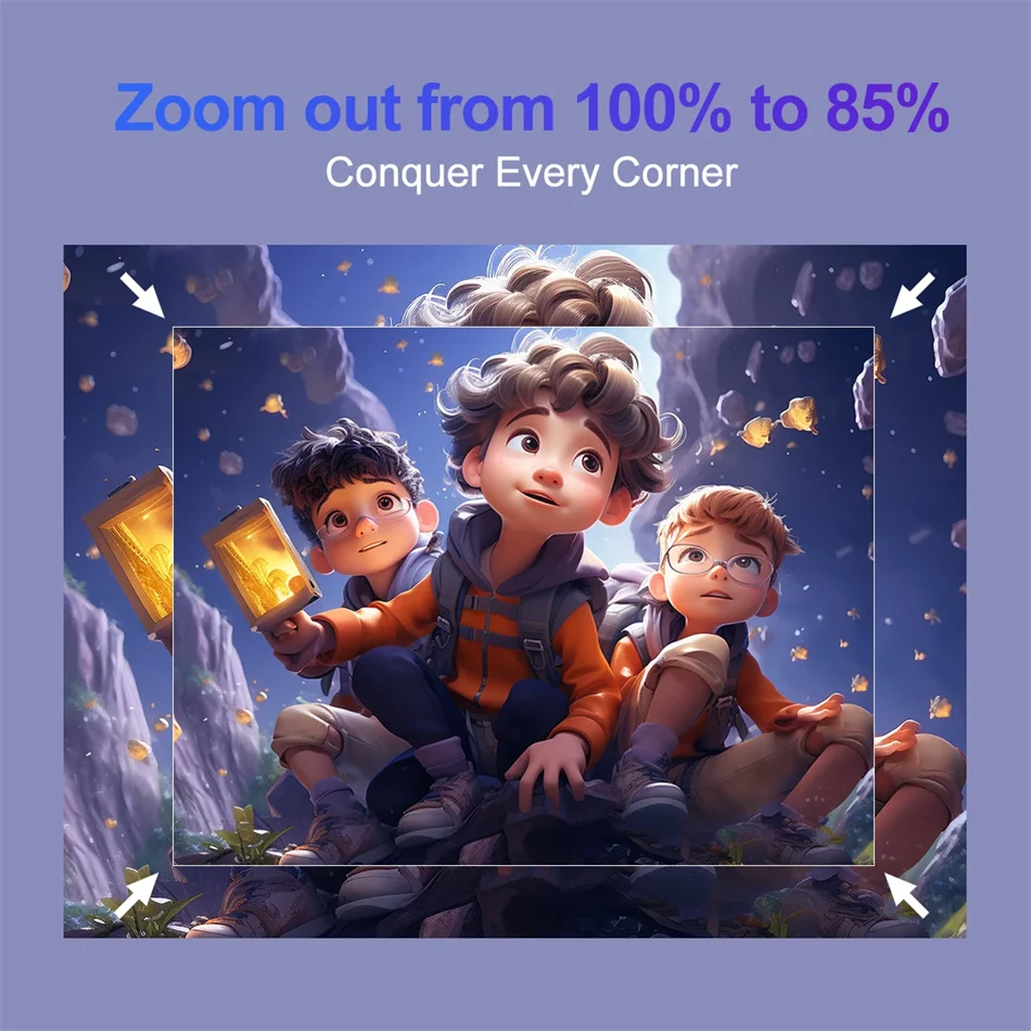 2025 4K Android 11 Projector Native 1080P 390ANSI HY320 Dual Wifi6 BT5.0 1920*1080P Cinema portable Projetor upgrated HY300