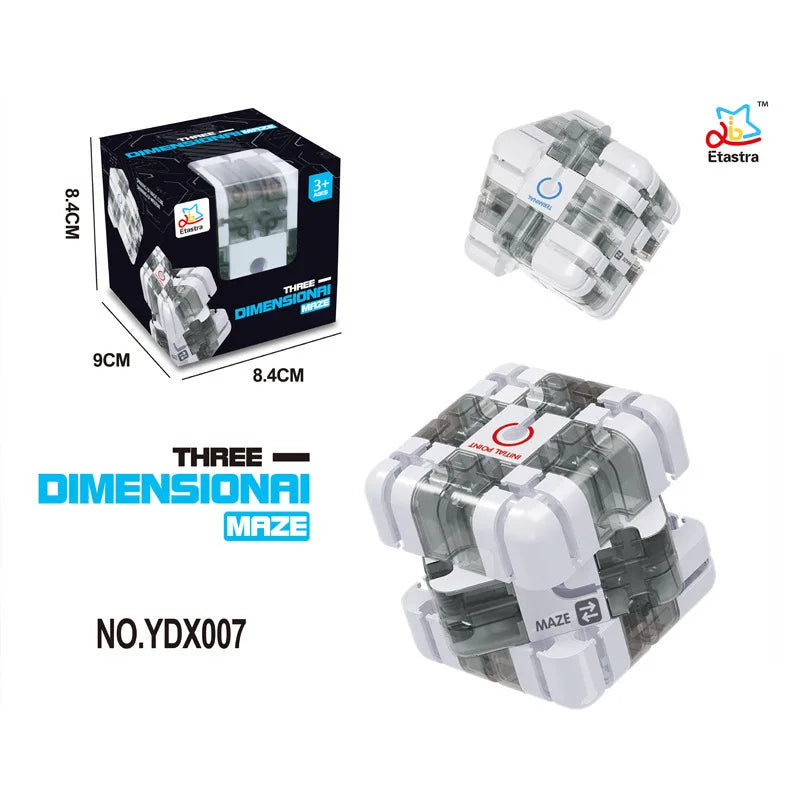 3D Maze Magic Cube Fidgeting Toys Kids Labyrinth Creative Puzzle Intelligence Cube Logical Thinking Anti Stress Educational Toys