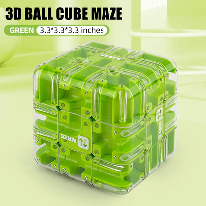 3D Maze Magic Cube Fidgeting Toys Kids Labyrinth Creative Puzzle Intelligence Cube Logical Thinking Anti Stress Educational Toys