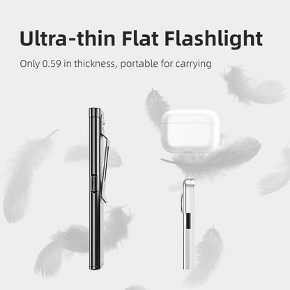 LED Keychain Flashlight USB C Rechargeable 600Lm Mini Torch Magnetic Waterproof Pocket Lantern Portable Work Light