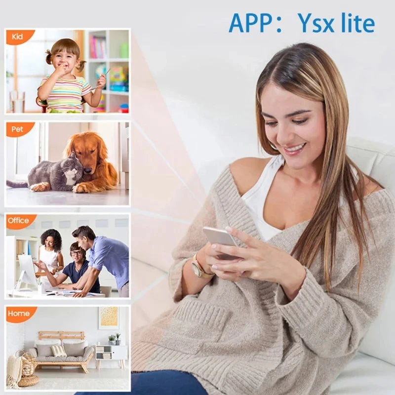 New X5 Mini Camera 1080P Clear Night Vision Lightweight Portable Premium Cams Motion Detection Wireless Surveillance Camera