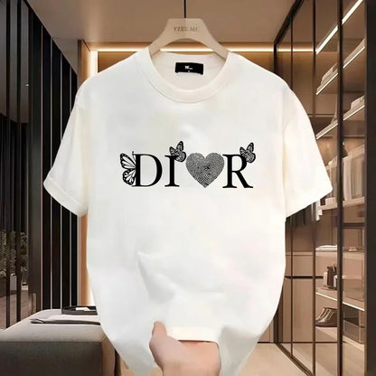Trendy Casual T-Shirt Harajuku Y2K Designer Women Luxury T-Shirt Women Retro Trendy Pullover T-Shirt