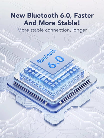 【HTC NE20】Bluetooth V6.0 Earphones AI Translator Earbuds OWS LCD Touch Screen Sport Wireless Headphones HD Stereo Sound Longlife