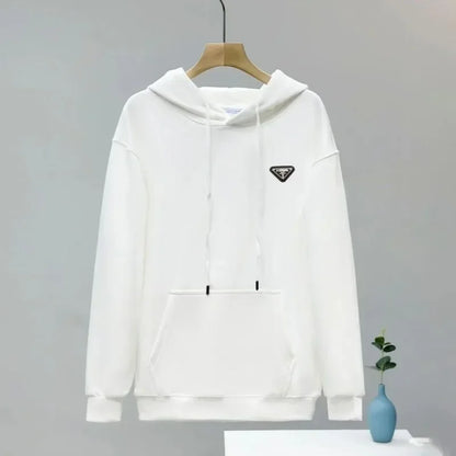 2024 Classic Brand High Quality Logo Neutral Printed Fashion Clothing Outdoor Sports Loose Cotton Long Sleeve Women's Clothing